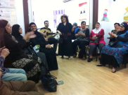  بالصور: أعضاء نادي المسنين بيافا يشاركون في "حكاية على وتر" في مكتبة ترشيش